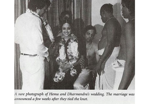 Hema Malini Dharmendra wedding